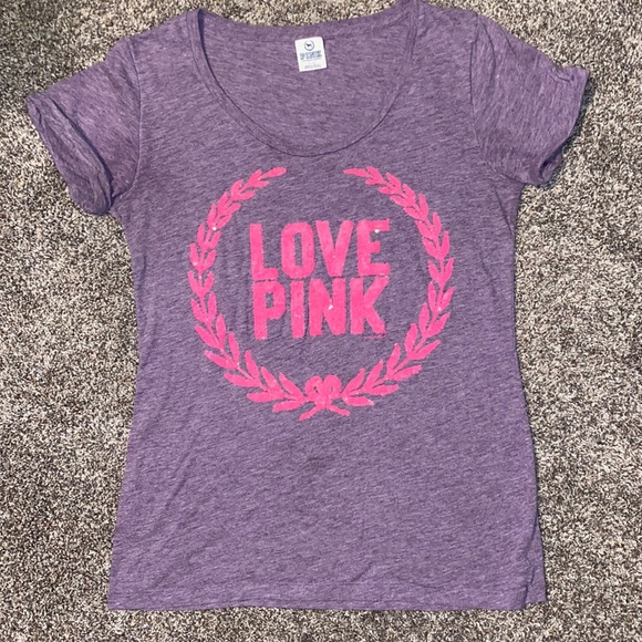 PINK Victoria's Secret Tops - 5/$25 Victoria secret Pink Large vintage Tee bling